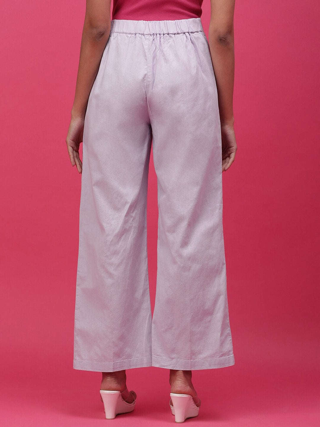 Women's Linen Flare Pant