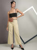 Women's Linen Flare Pant