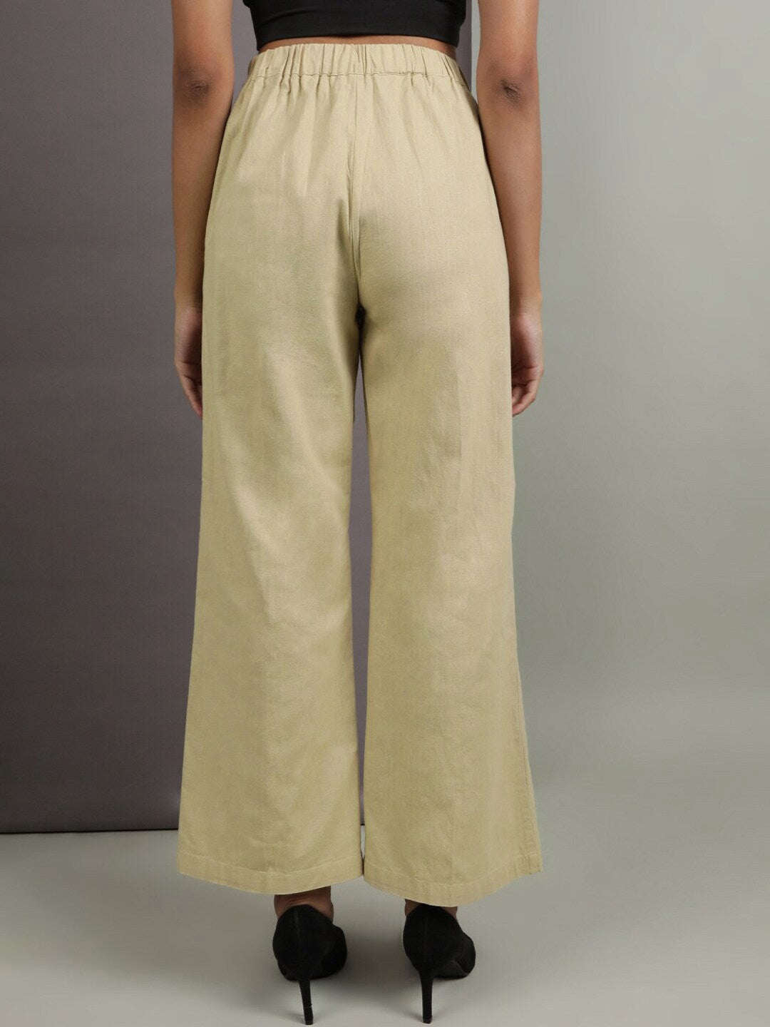 Women's Linen Flare Pant