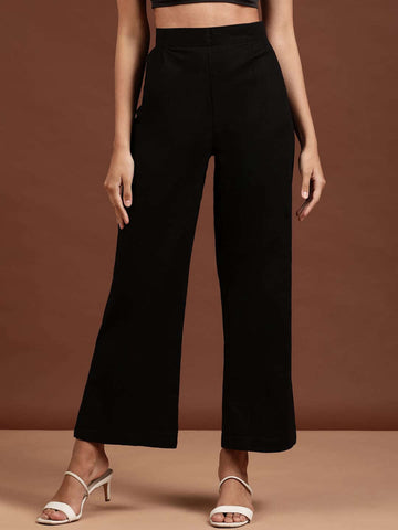 Women's Linen Flare Pant