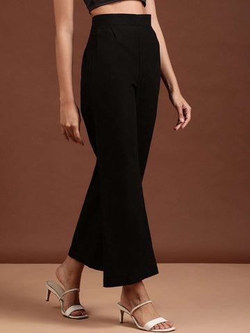 Women's Linen Flare Pant
