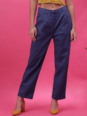 Women's Linen Pleated Pant