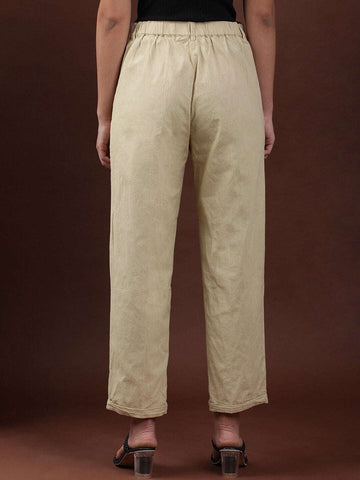 Women's Linen Pleated Pant