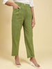 Women's Linen Pleated Pant