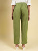 Women's Linen Pleated Pant
