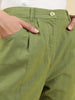 Women's Linen Pleated Pant