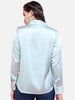 Women's Solid Satin Shirt