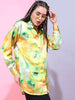 Women's Abstract Printed Oversized Shirt
