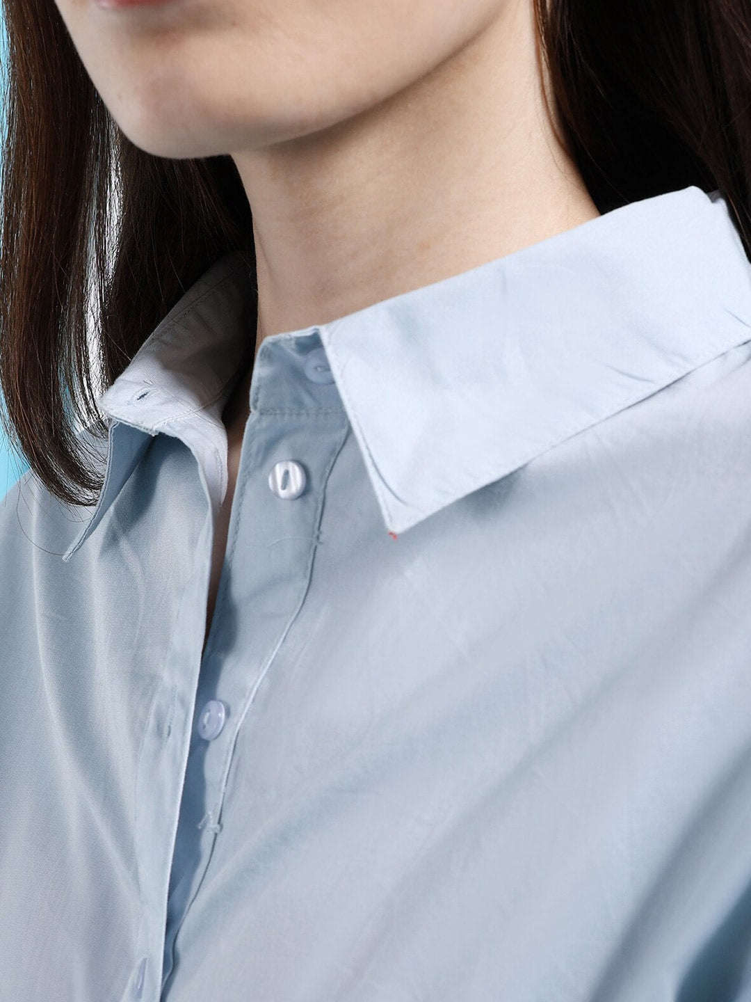 Women's Fit And Flare Shirt Dress