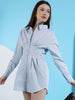 Women's Fit And Flare Shirt Dress