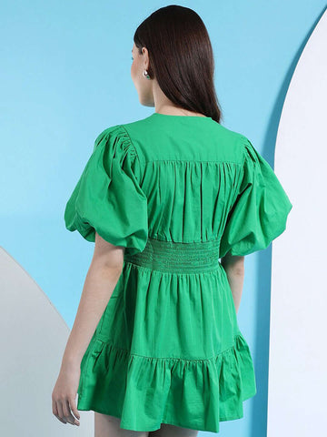 Women's Fit And Flare A-Line Dress