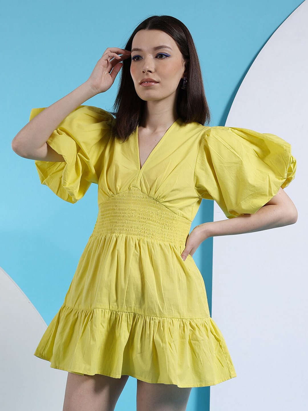 Women's Fit And Flare A-Line Dress