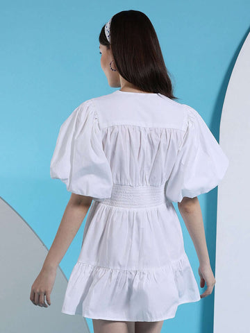 Women's Fit And Flare A-Line Dress