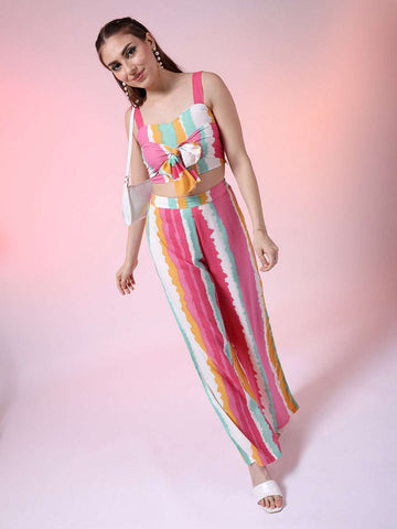 Women's Striped Co-Ords