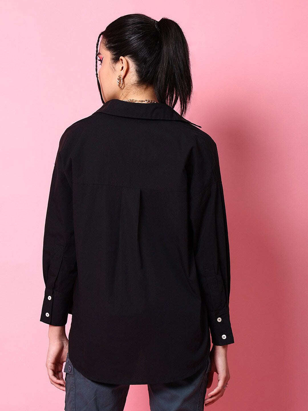 Women's Oversized Boyfriend Shirt