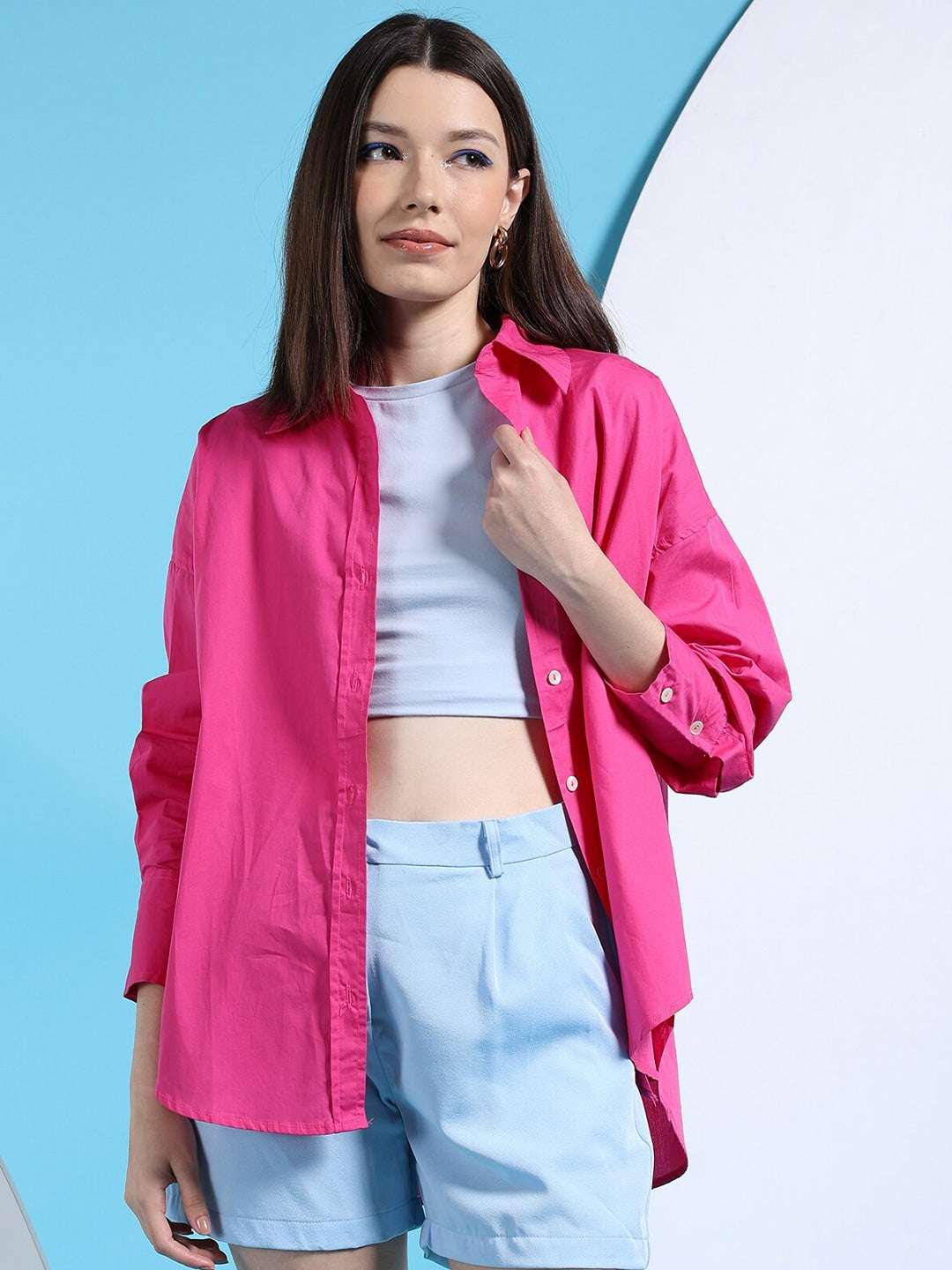 Women's Oversized Boyfriend Shirt