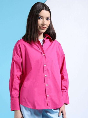 Women's Oversized Boyfriend Shirt
