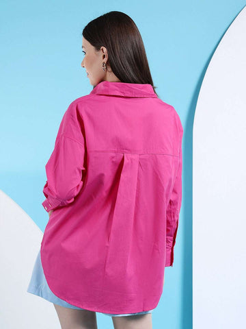 Women's Oversized Boyfriend Shirt