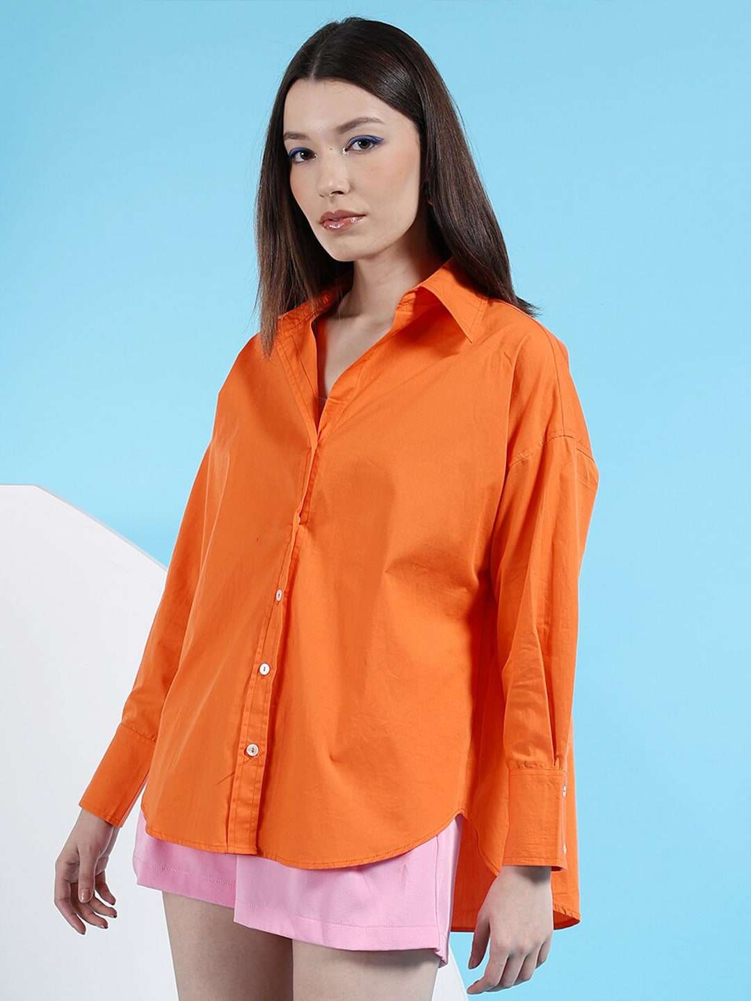 Women's Oversized Boyfriend Shirt