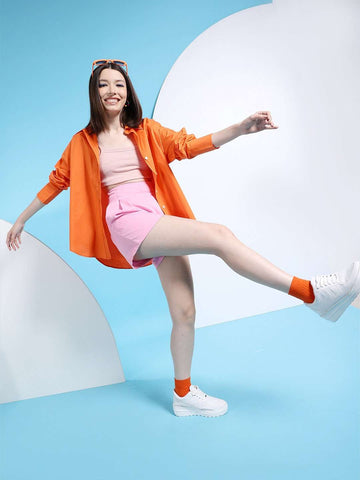 Women's Oversized Boyfriend Shirt