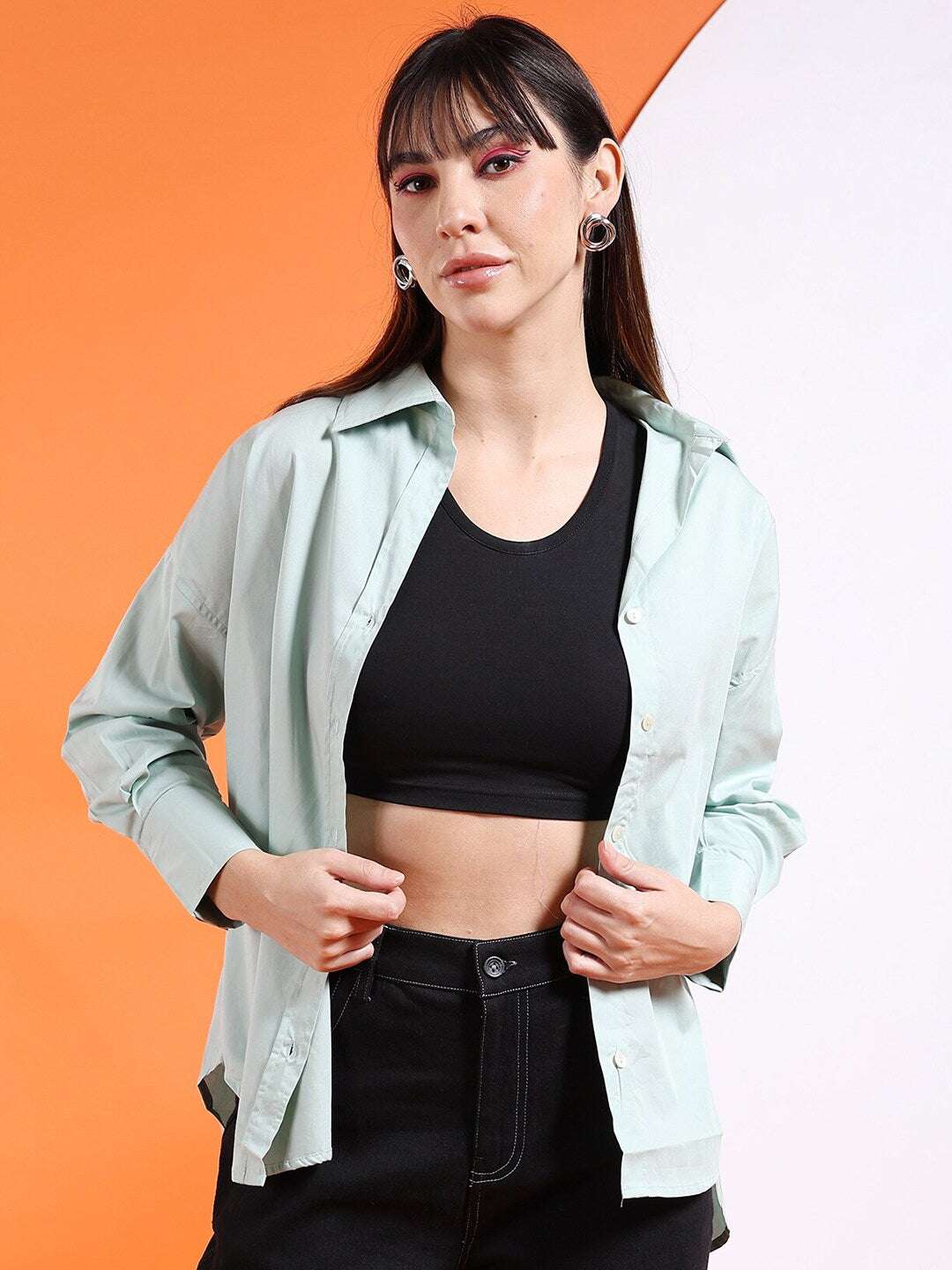 Women's Oversized Boyfriend Shirt