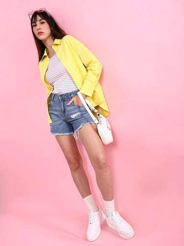 Women's Oversized Boyfriend Shirt