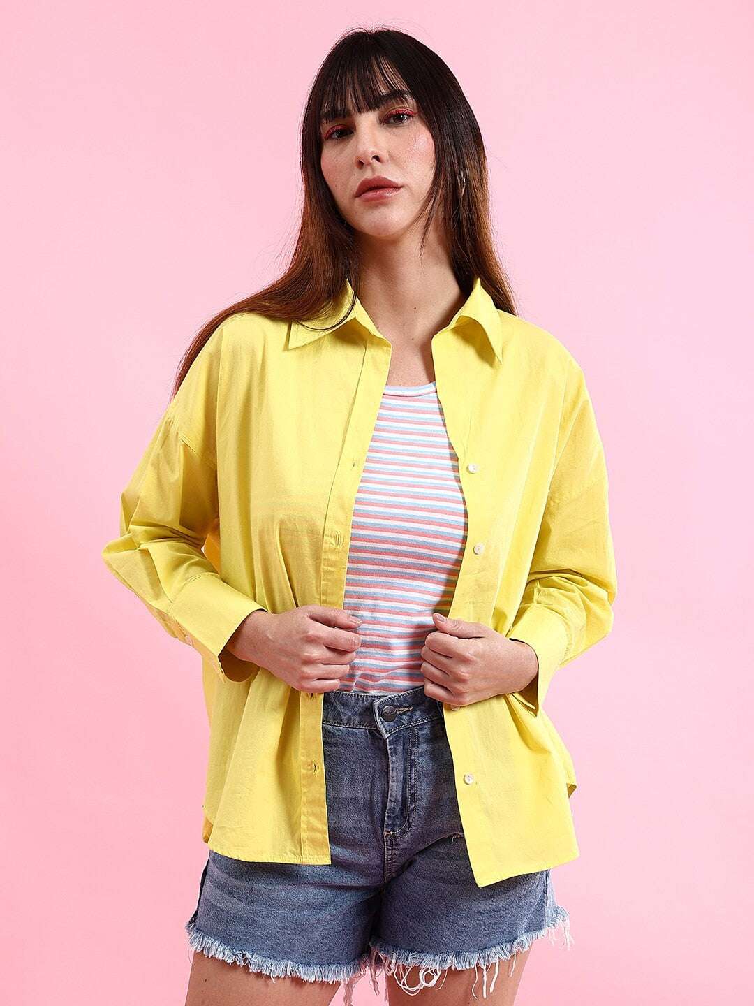 Women's Oversized Boyfriend Shirt