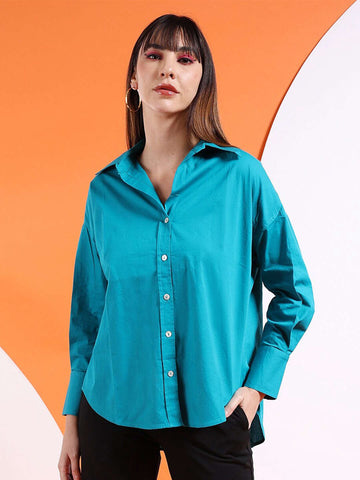 Women's Oversized Boyfriend Shirt
