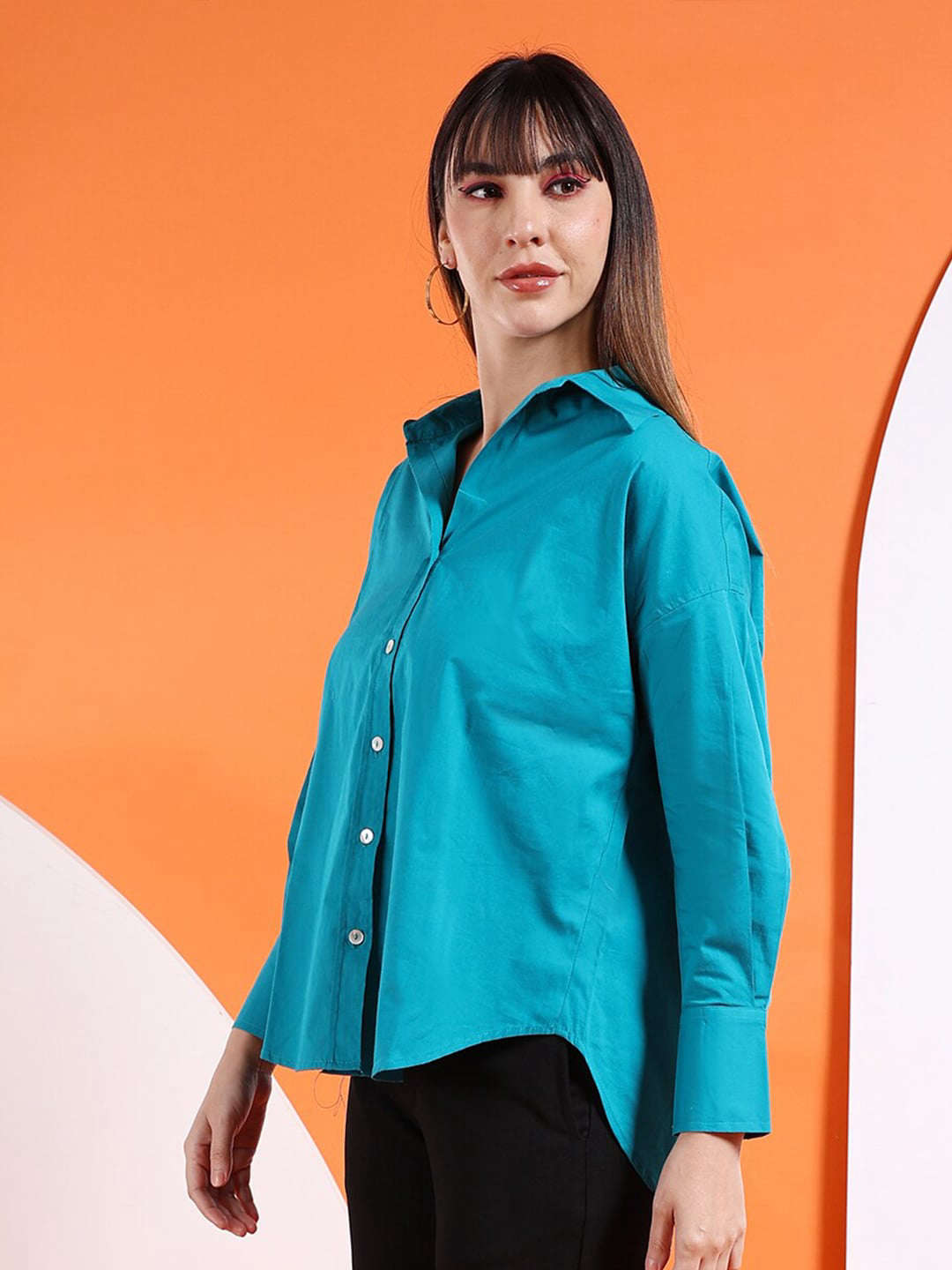 Women's Oversized Boyfriend Shirt