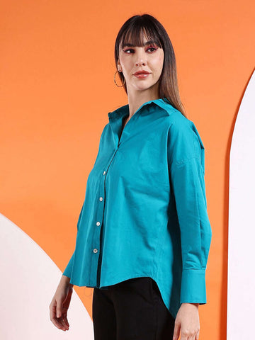 Women's Oversized Boyfriend Shirt