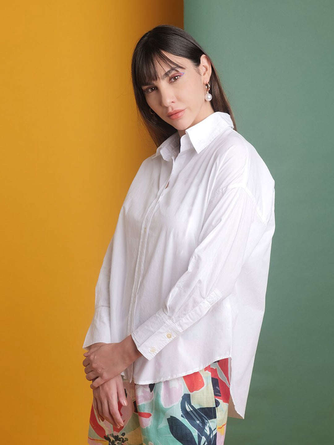 Women's Oversized Boyfriend Shirt