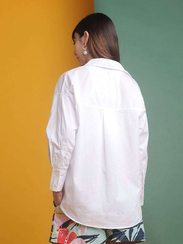 Women's Oversized Boyfriend Shirt