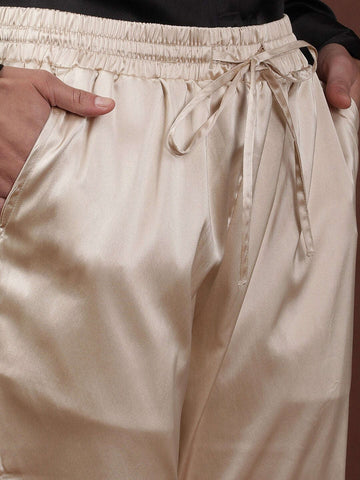 Women's Flare Pants With Elasticated Waistband