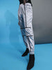 Women's Satin Jogger With Contrast Piping