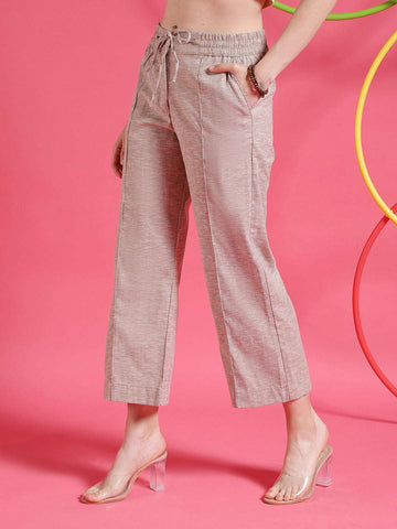 Women's Solid Trouser