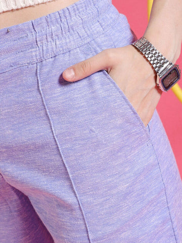 Women's Pintuck Elasticated Waist Trouser