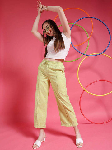 Women's Pintuck Elasticated Waist Trouser