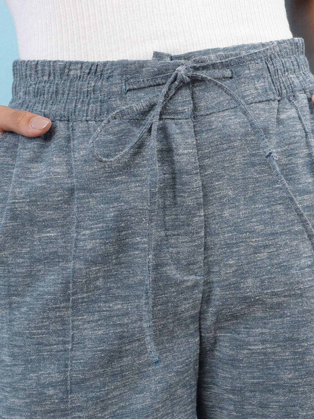 Women's Pintuck Elasticated Waist Trouser