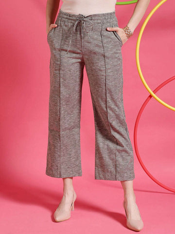 Women's Pintuck Elasticated Waist Trouser