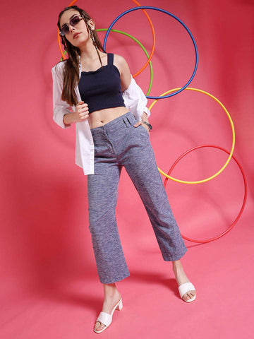 Women's Solid Trouser