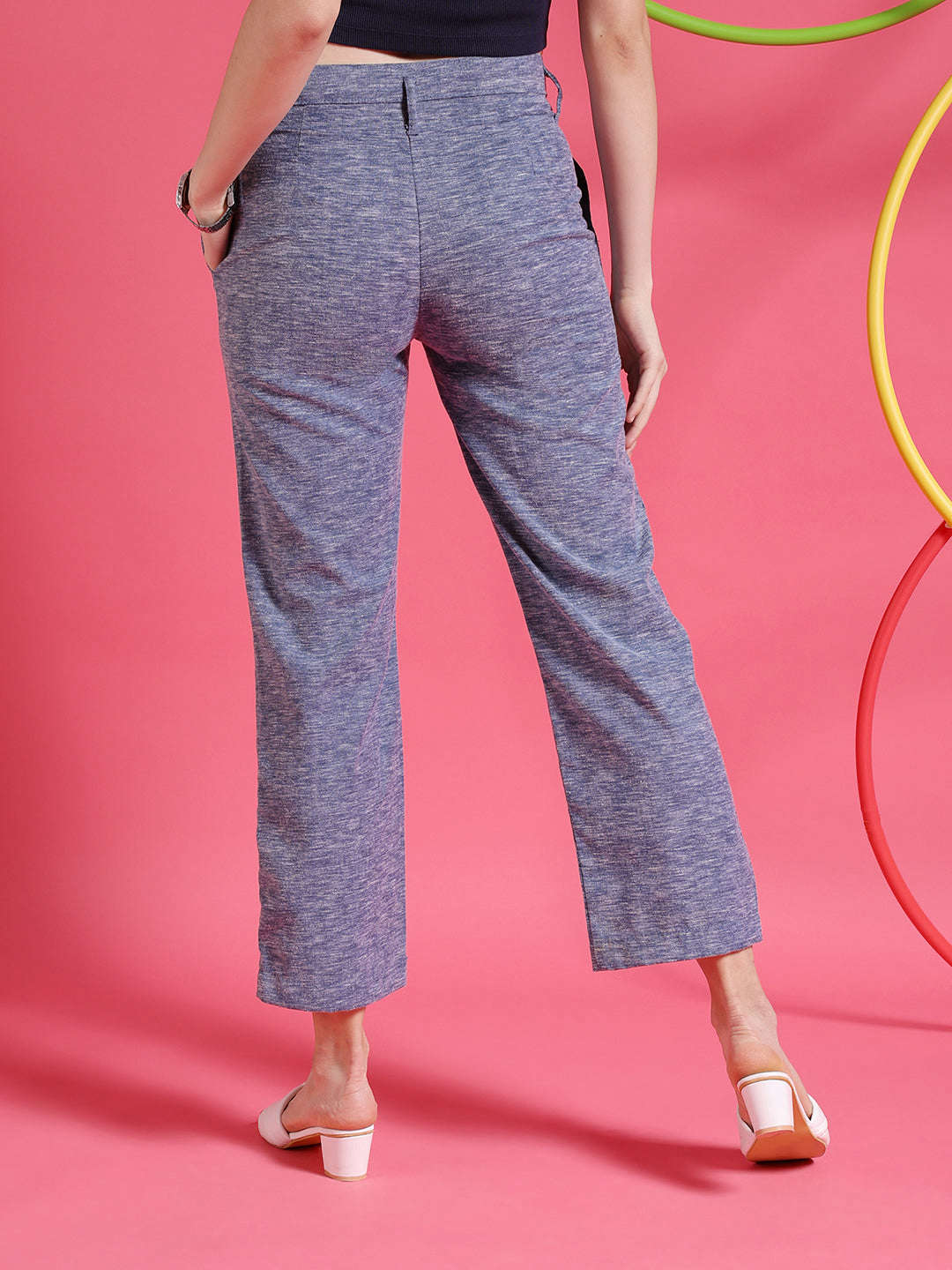 Women's Solid Trouser