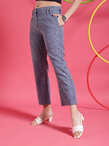 Women's Solid Trouser