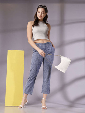 Women's Solid Trouser