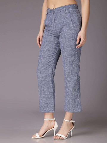 Women's Solid Trouser