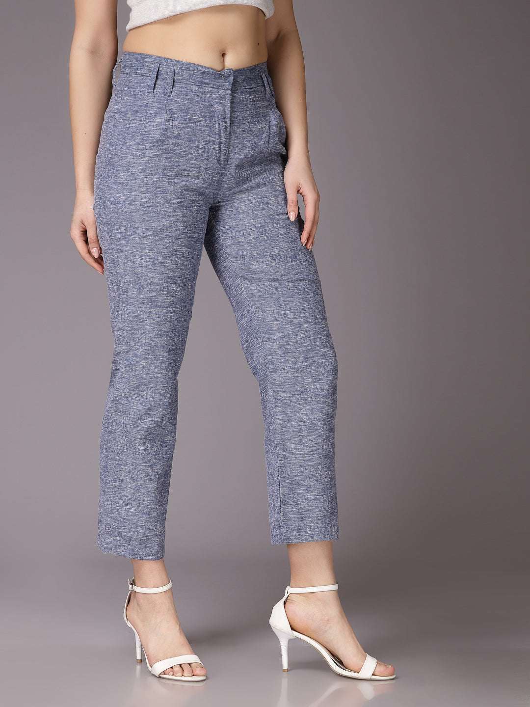 Women's Solid Trouser