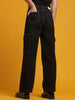Women's Cargo Denim With Flap Pockets