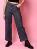 Women's Cargo Denim With Flap Pockets