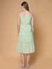 Women's Solid Tiered Dress