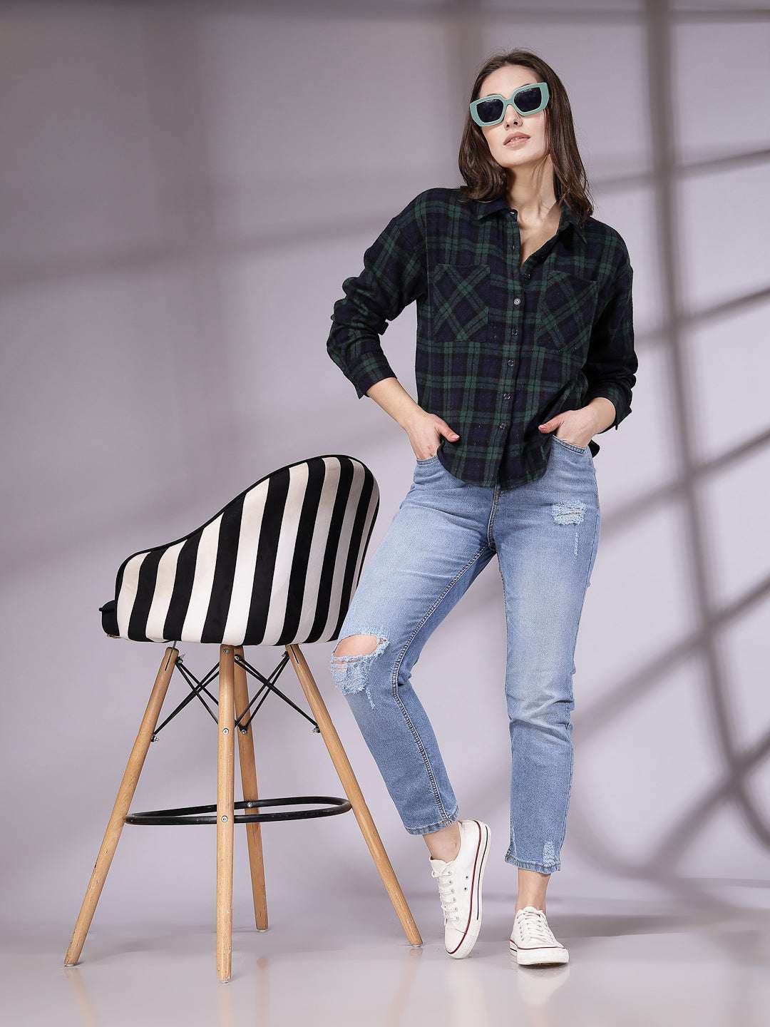 Women's Checked Shirt