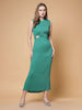 Women's Solid Cut Out Dress